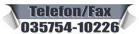 Telefon/Fax 035754-10226